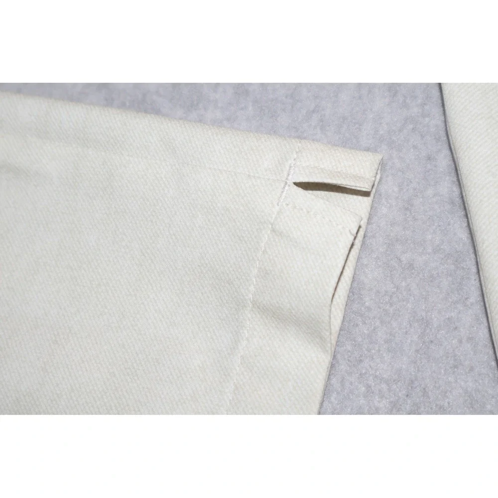 Adidas Golf Pants Mens 42x32 Beige Tan Flat Front Performance Stretch **